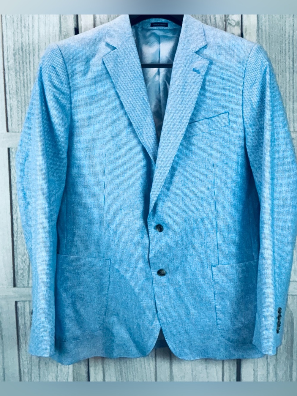 Stafford Tailored Culture 2-Button Check Sport Coat Classic Blazer
